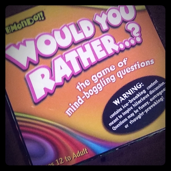 zobmondo Other - 🎃'$4/20 Would you rather' adult game